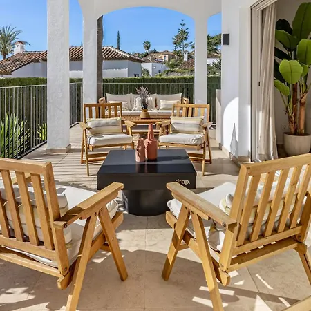 Vacation I Birkin, Heated Pool, Andalusian Style, Gym, Cine, Golf Valley, 6 Min Puerto Banus マルベーリャ